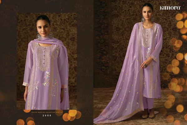 Kimora Heer Ruqsar Organza Designer Salwar Suit Collection